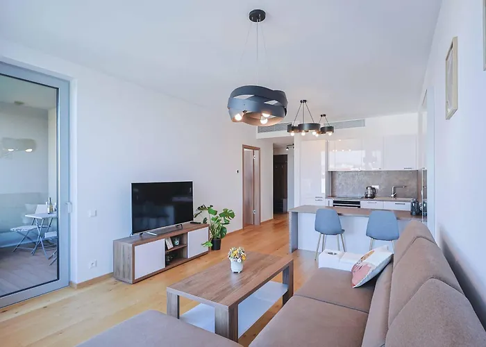 Appartamento Sky Park Tower 1, Luxury With Free Parking *